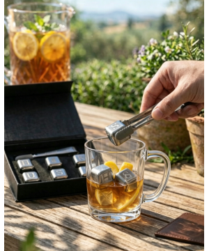 HKUST Metal Ice Cube (with tong)